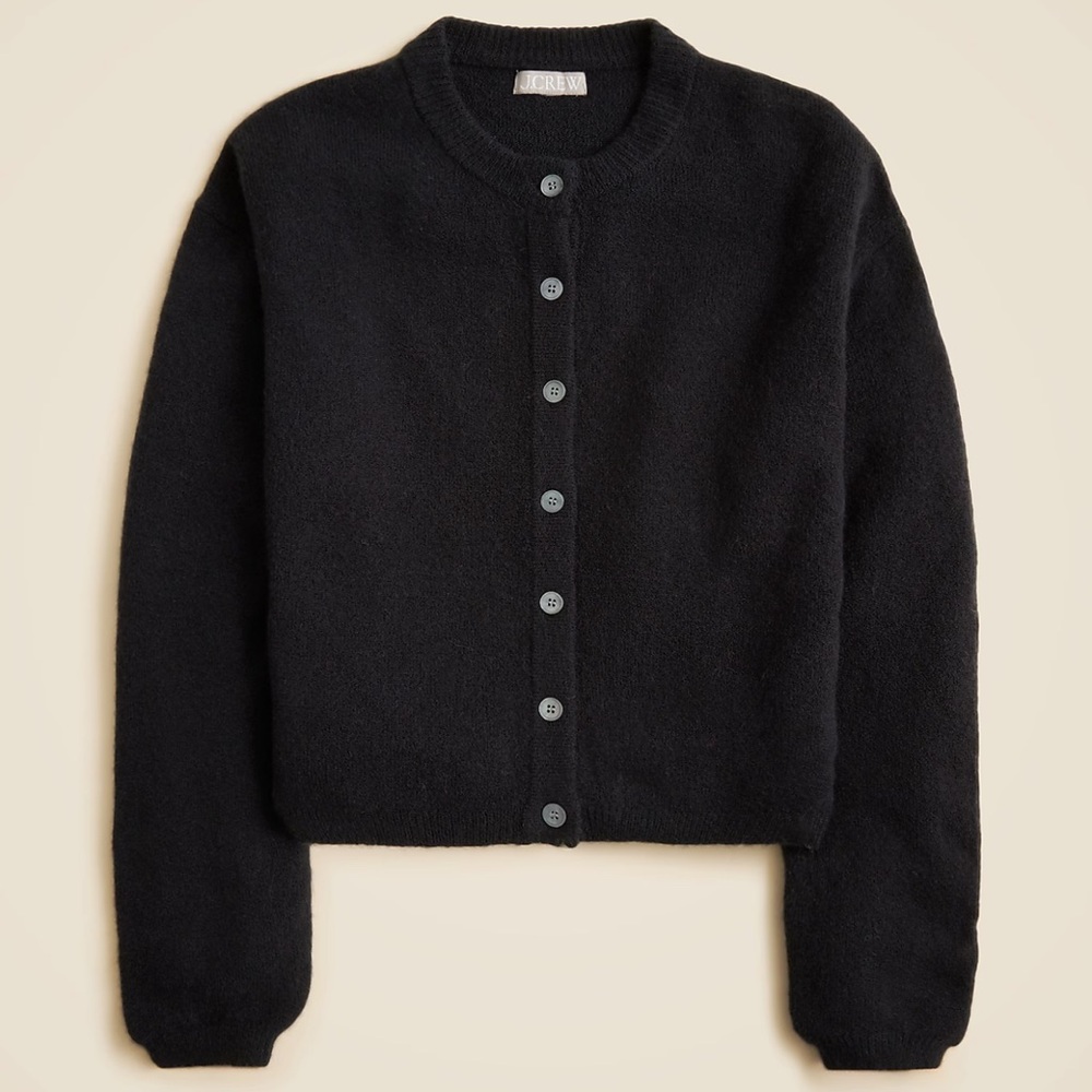J.crew Supersoft bubble-hem cardigan - Picture 2 of 7